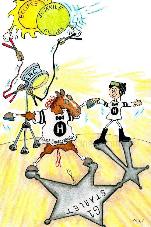 Willis Horton's Take Charge Brandi wins Starlet at LRC